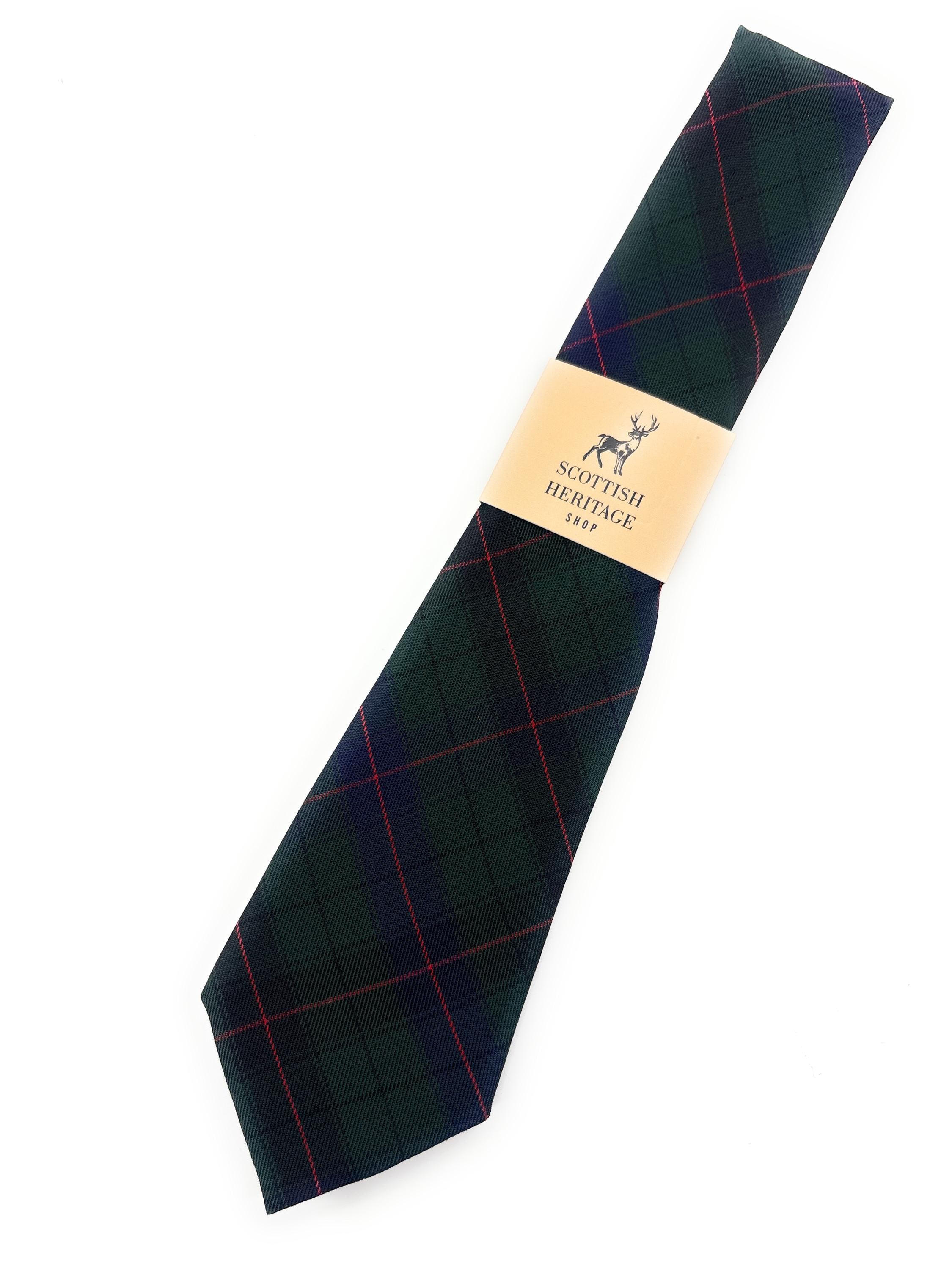 davidson tartan tie