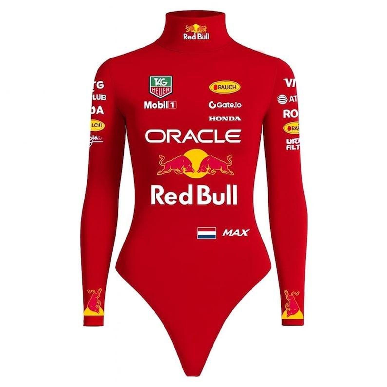 Formula Racing Bodysuit - Motorsport Inspired Long Sleeve Costume Buy 1 ...