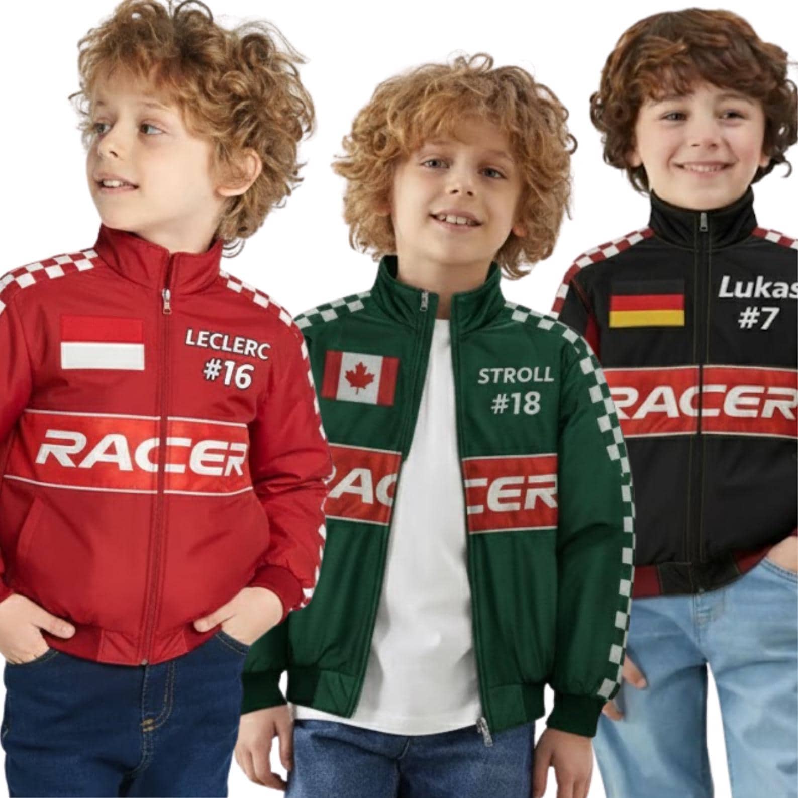 未使用品Ferrari フェラーリF1 キッズ レーシング ジャケット 2025年