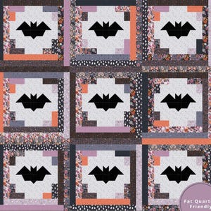 Cabin Bats Quilt Pattern- PDF - Etsy