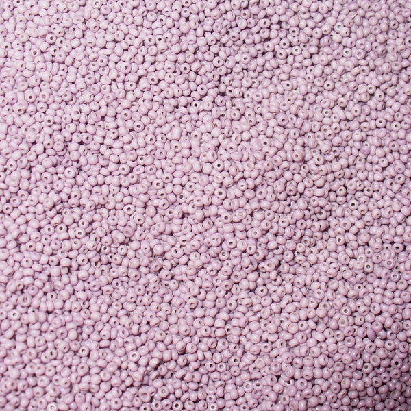 Lavender Micro Seed Beads - Antiques, Opaque Size 18