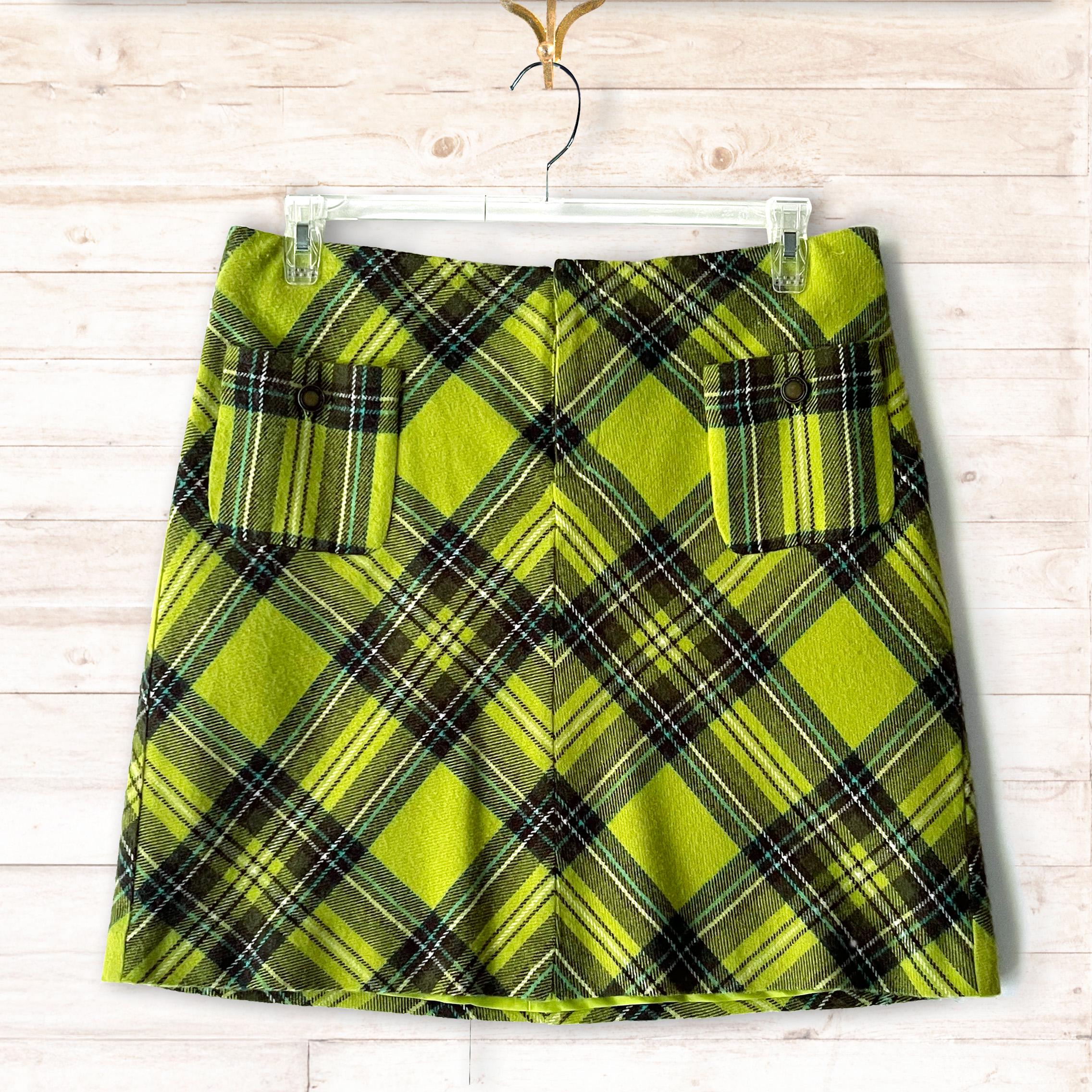 Green Punk Skirt