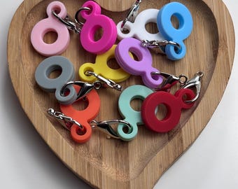 Silicone Straw Adapter holder DIY Cup charm