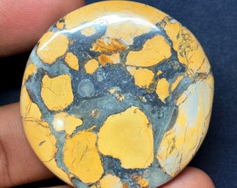 Maligano Jasper Cabochon: Handmade Gemstone (46X46mm, 110Cts)