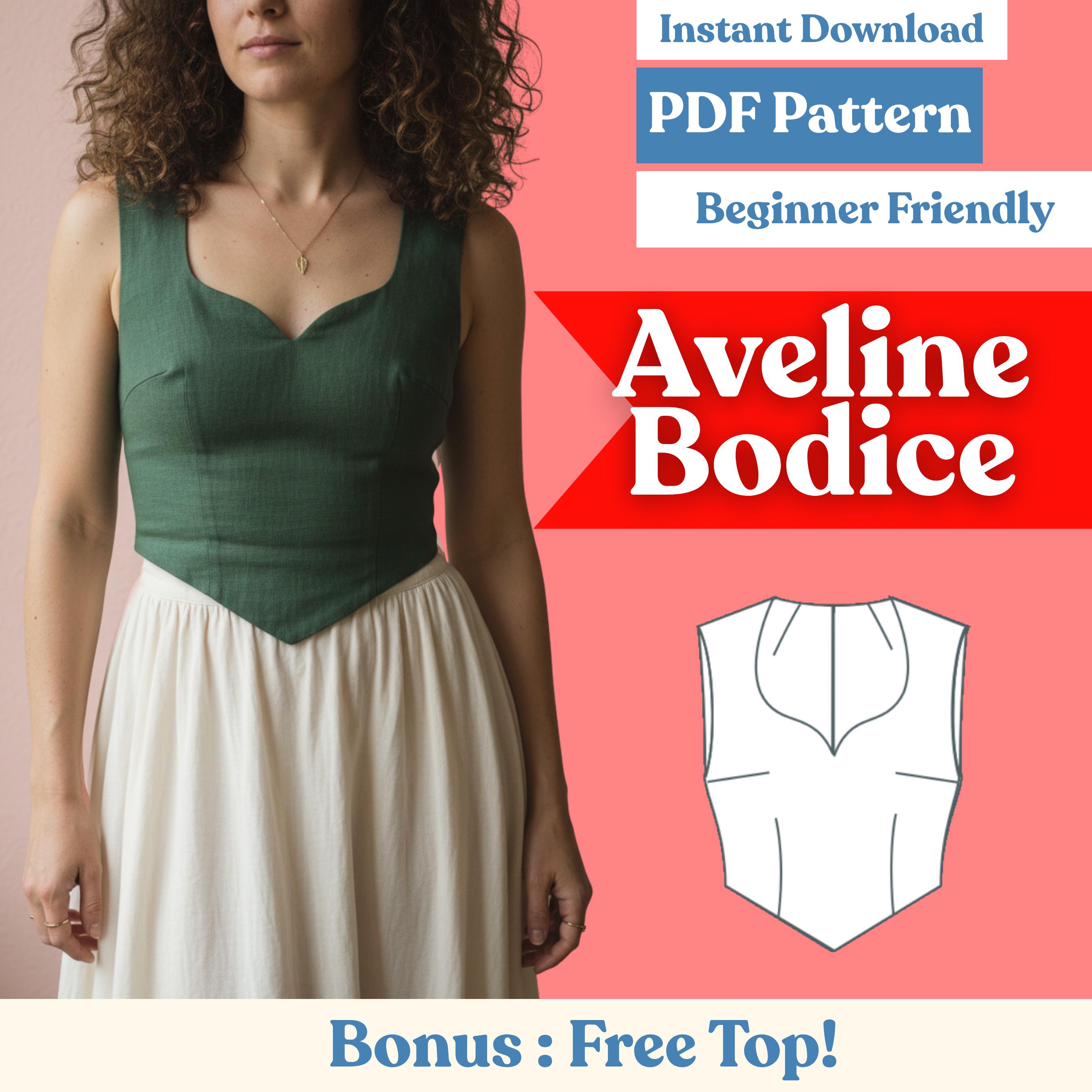 Princess Seam Dress Bodice Pattern - Etsy
