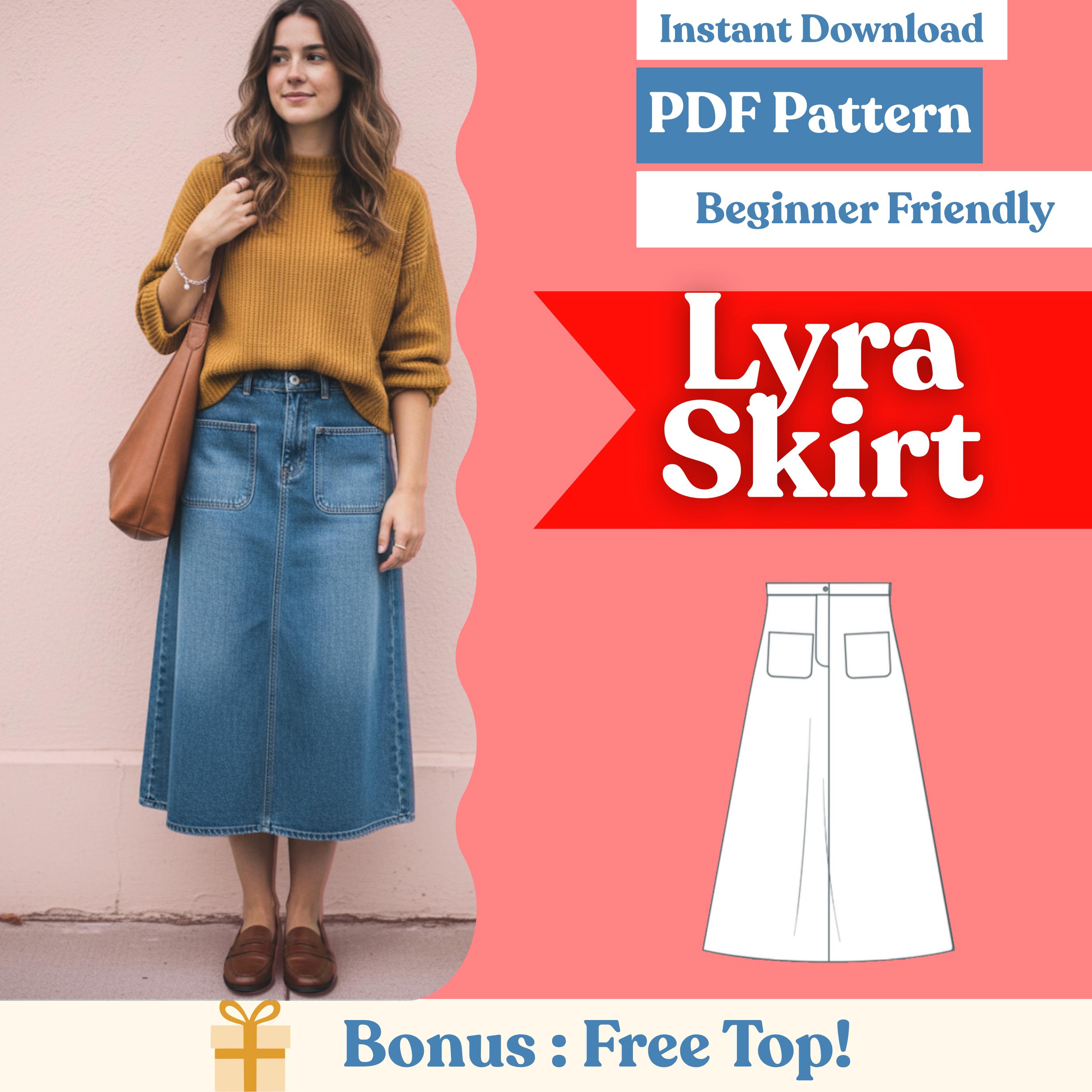 Gonna Lunga In Denim (maxi) Donna – Ex In The Style, Blu, Taglie Dalla 10 Alla 32, Con Spacco