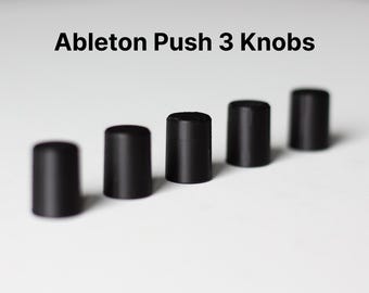 Ableton Push 3 Replacement Knobs – 3D Printed Encoder Caps – Set of 8 or Single – Custom Colors