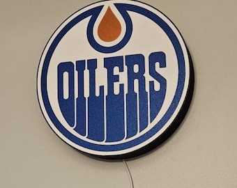 Oilers Light Box