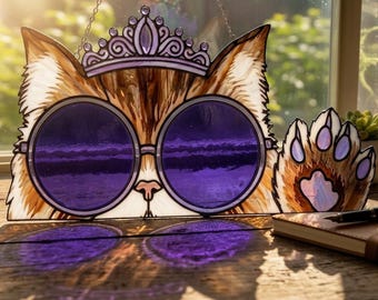 Pr.in.ce.ss Do.n.ut Resin Suncatcher, Dungeon Crawler Carl Window Decor, Birthday Gift For Her