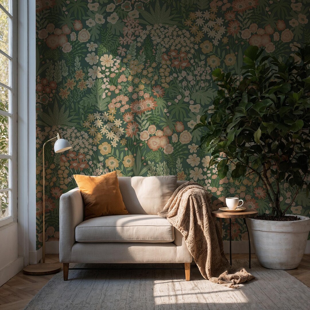 Spring and Flowers Fairy Tale Concept 3D Enchanting Texture ...