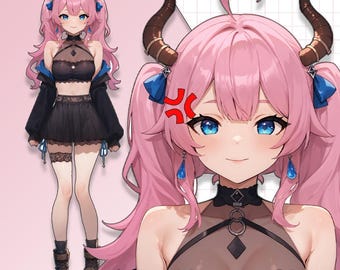 Premade Live2D Vtuber Model: Ready to Use, VTubeStudio Compatible
