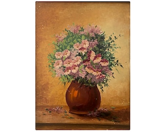 Moody Floral Bouquet Oil Painting digital download for print