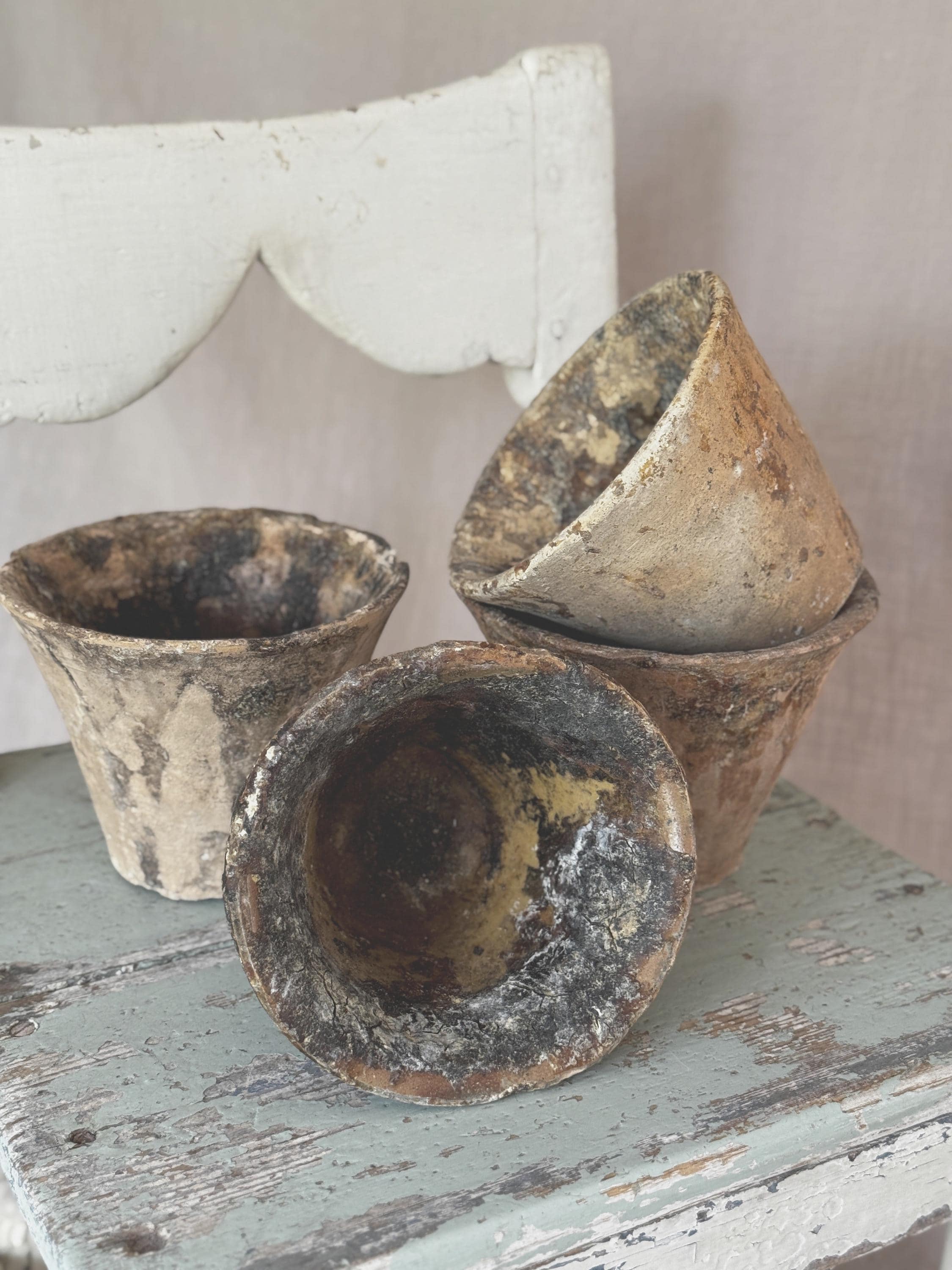 Antique French Terracotta Pot - Etsy
