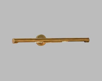 Brass Picture Light Wall Sconce: Mid-Century Modern Wall Lighting Art Deco