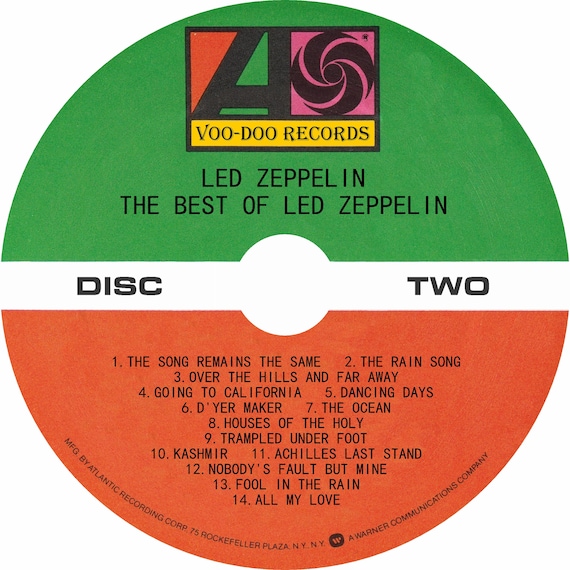 Led Zeppelin - Best of 2-CD Greatest - Ultimate Collection Kashmir