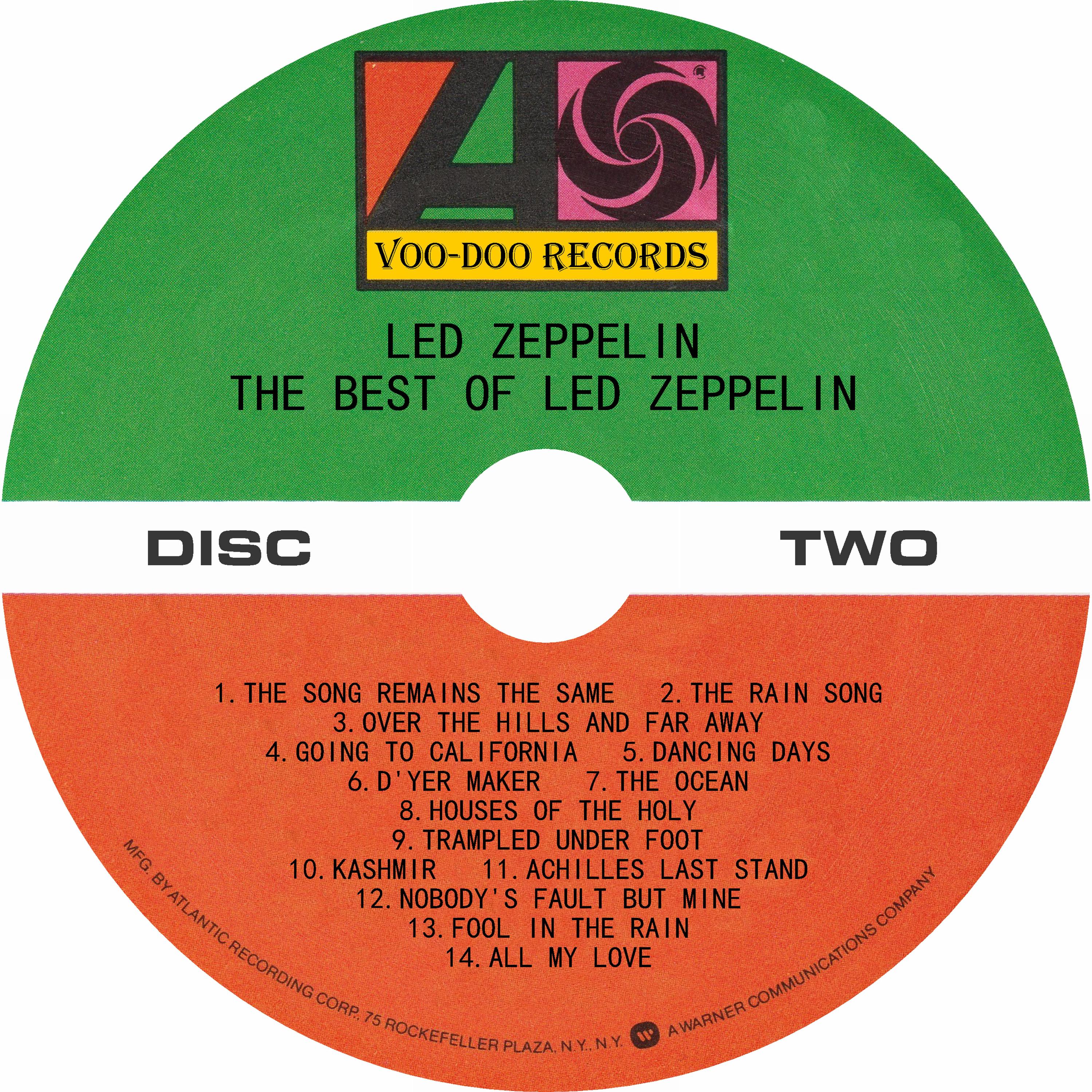 Led Zeppelin - Best of 2-CD Greatest - Ultimate Collection Kashmir