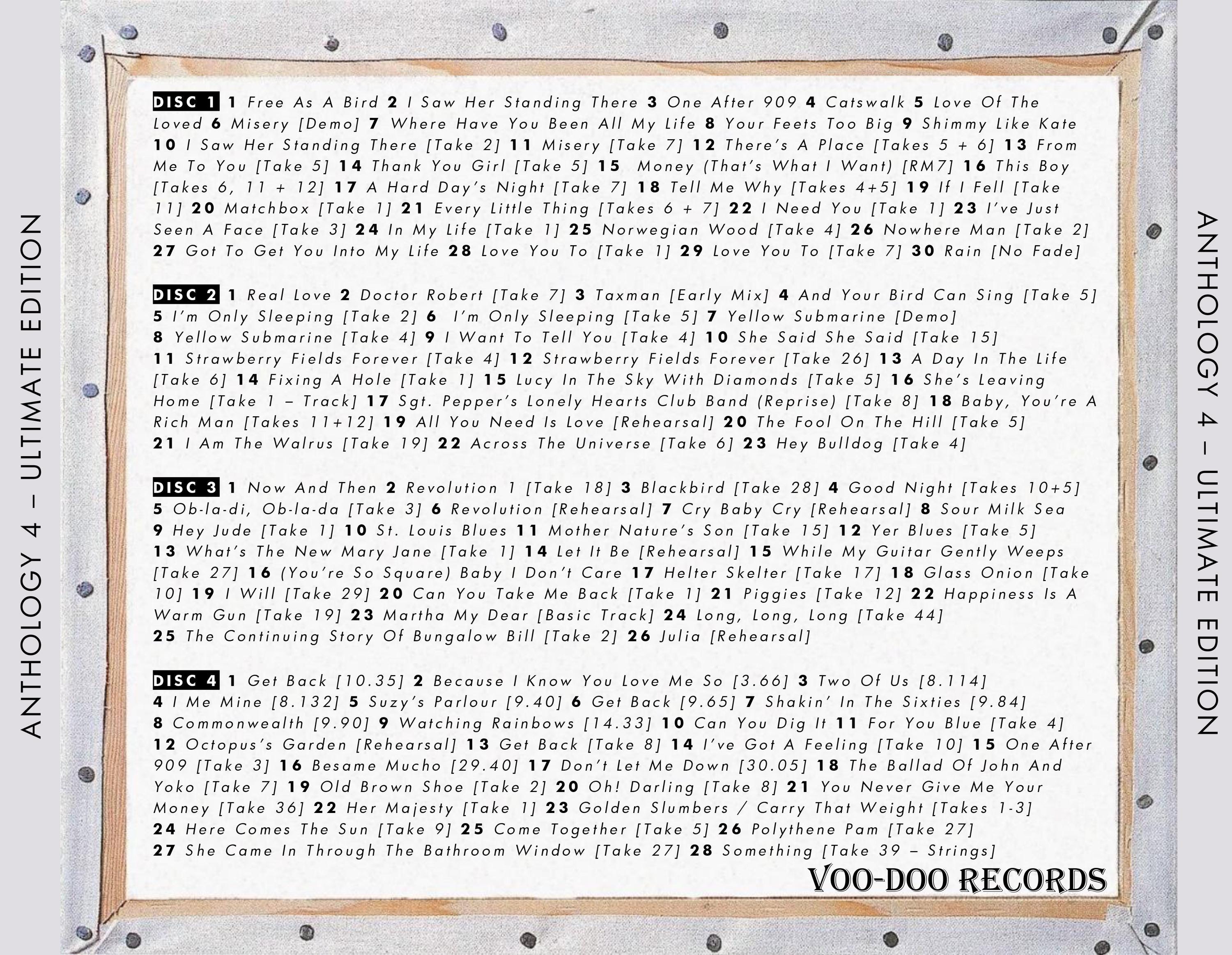The Beatles - Anthology 4 - Ultimate Expanded Edition [4-CD] 2025