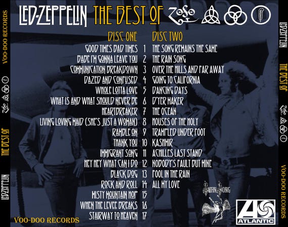 Led Zeppelin - Best of 2-CD Greatest - Ultimate Collection Kashmir