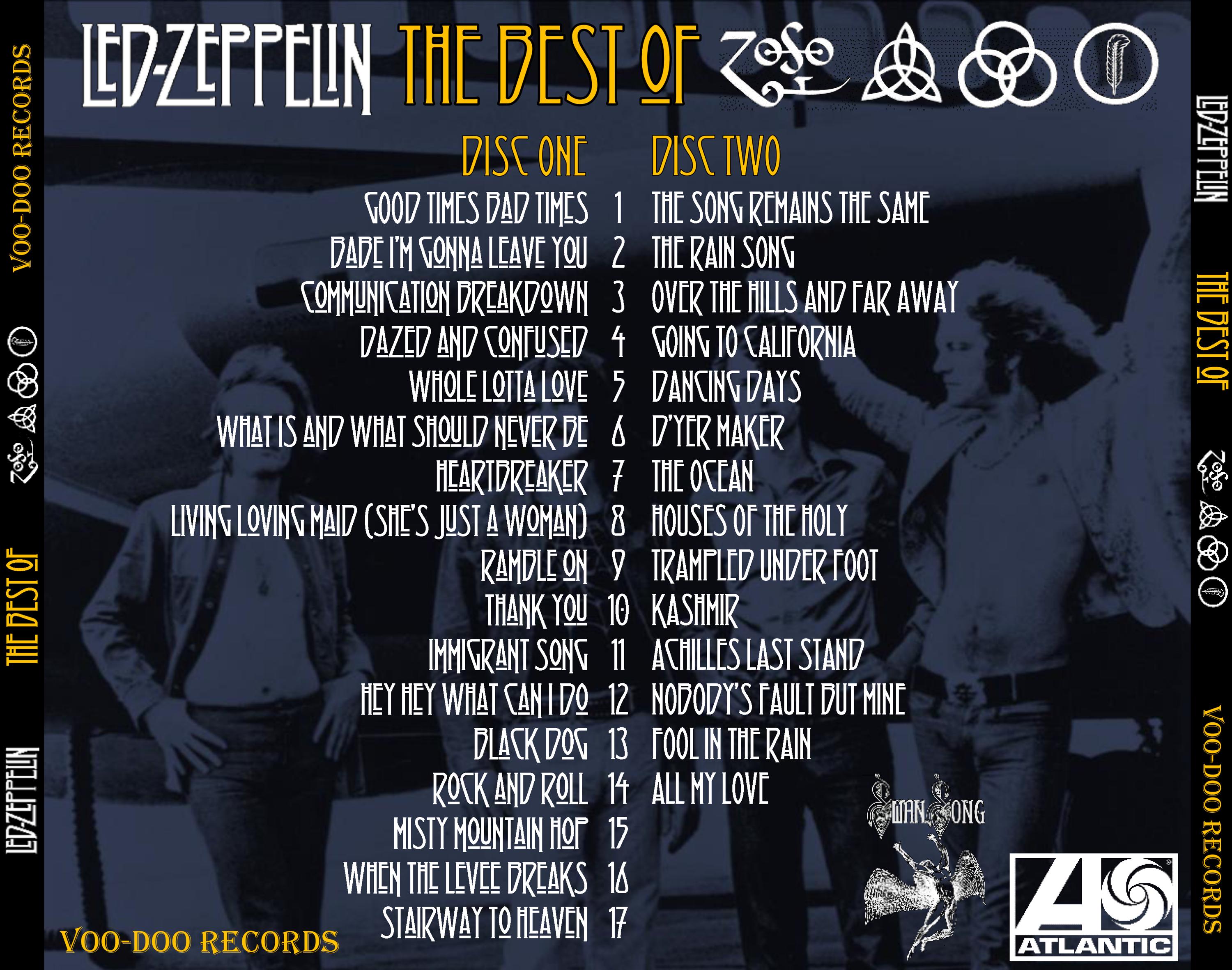 Led Zeppelin - Best of 2-CD Greatest - Ultimate Collection Kashmir