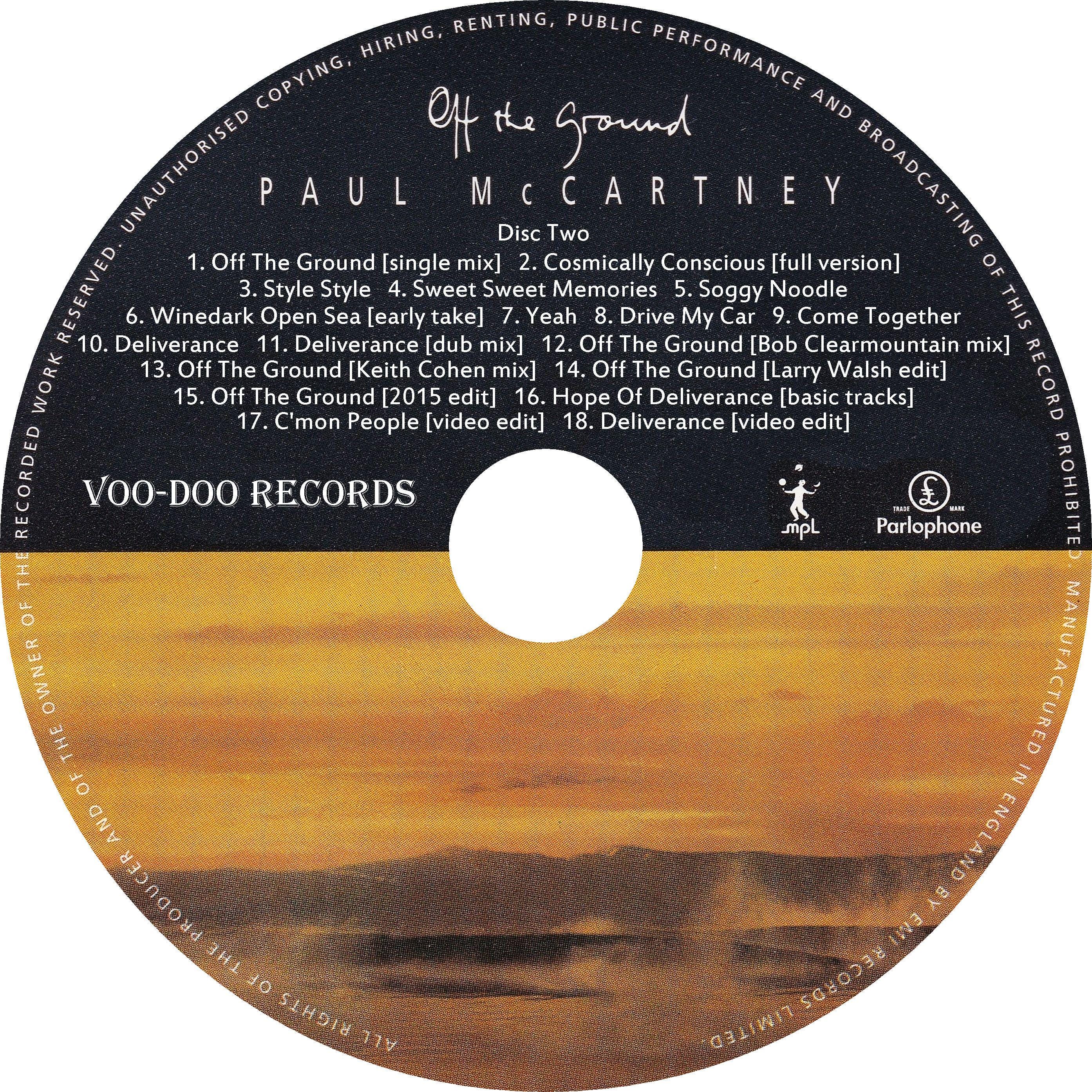 レコード ポールマッカートニー アーカイブコレクション McCartney 2枚 