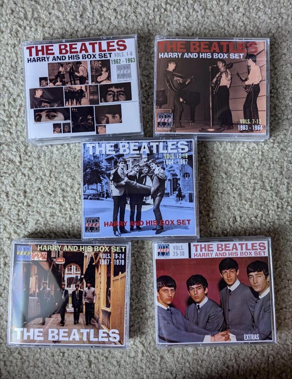 The Beatles - Harry and His Box Set [29-CD/1-DVD] 2024 Set of