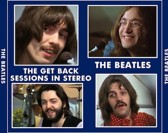 The Beatles - The Get Back Sessions In Stereo 3-CD  Get Back  All Things Must Pass  Something  Long And Winding Road  Peter Jackson  Disney