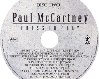 Paul Mccartney - Press to Play Ultimate Archive Collection [2-CD
