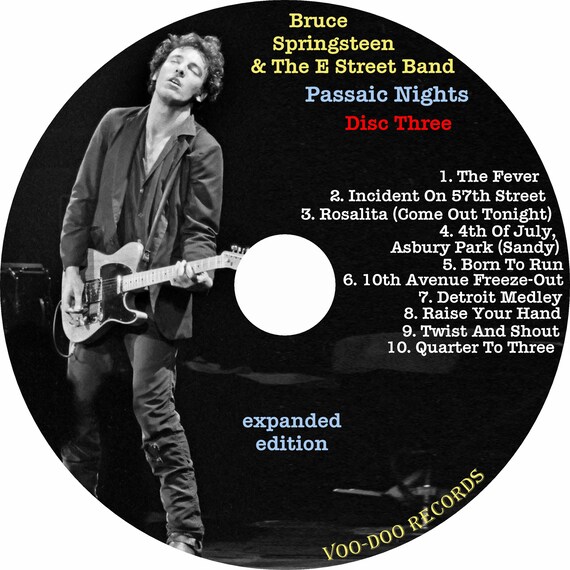 Bruce Springsteen - Passaic Nights [3-CD] Live 9/78 ALL the Songs