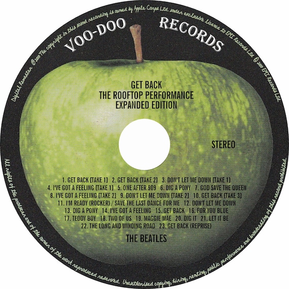 The Beatles - the Rooftop Performance Expanded Edition CD Get Back