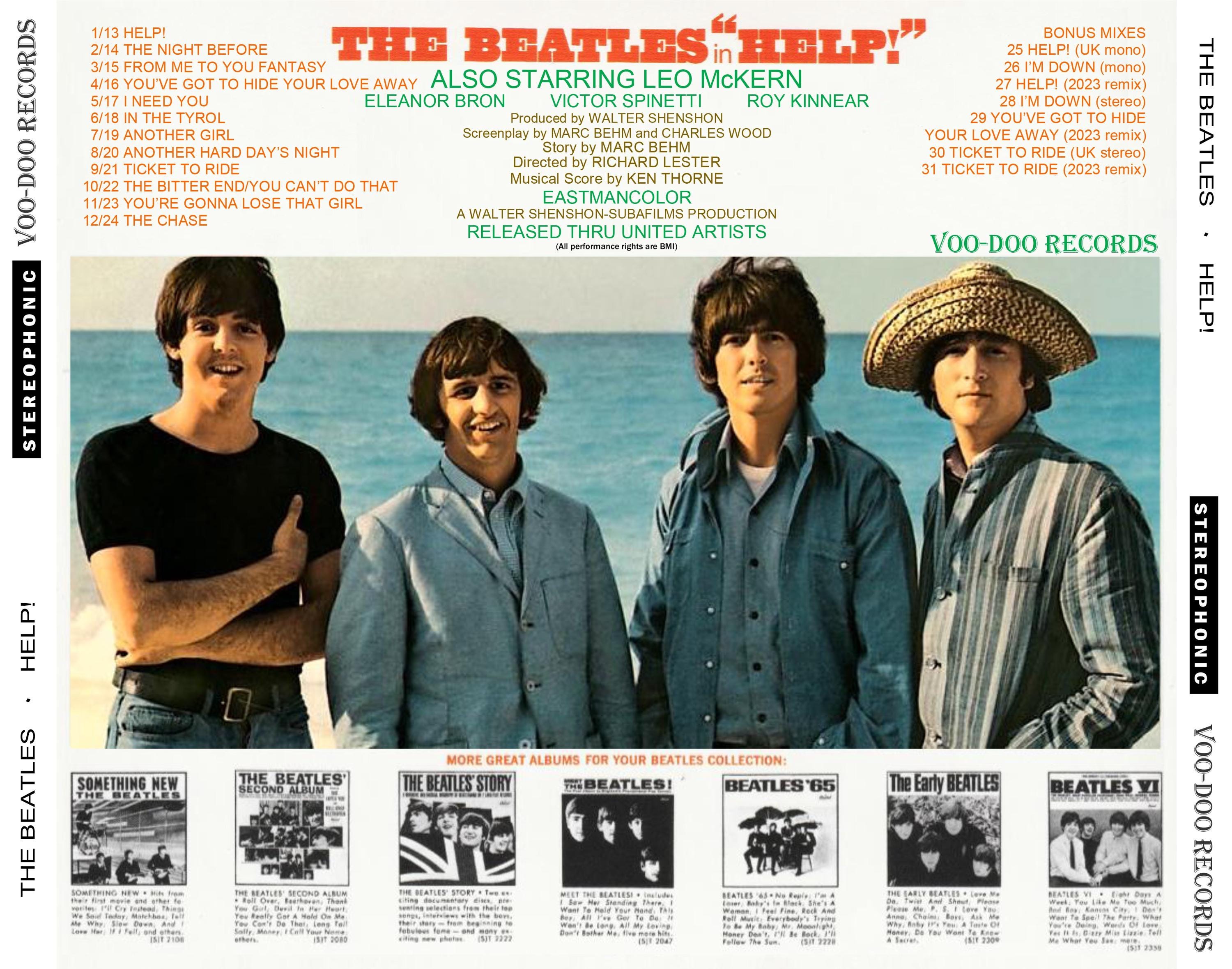 The Beatles - Help! - US Version - CD Stereo + Mono + 7 Bonus