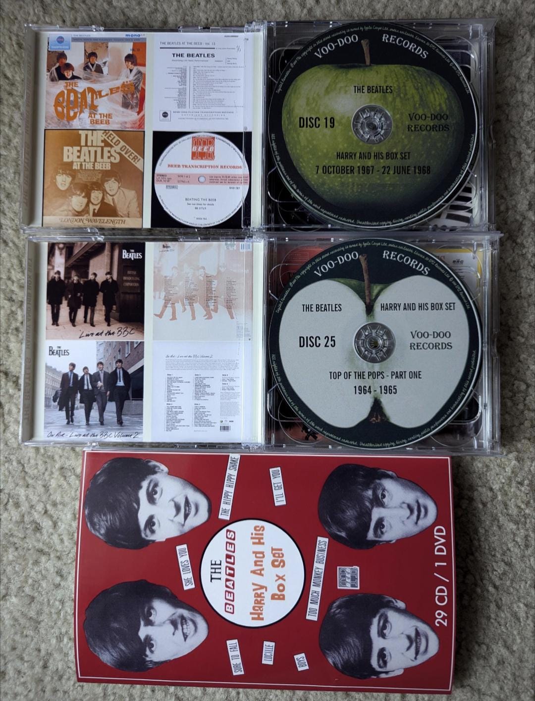 The Beatles - Harry and His Box Set [29-CD/1-DVD] 2024 Set of