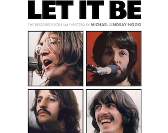 Beatles Rare Alternate Let It Be Get Back Artwork Cover LP Vinyl