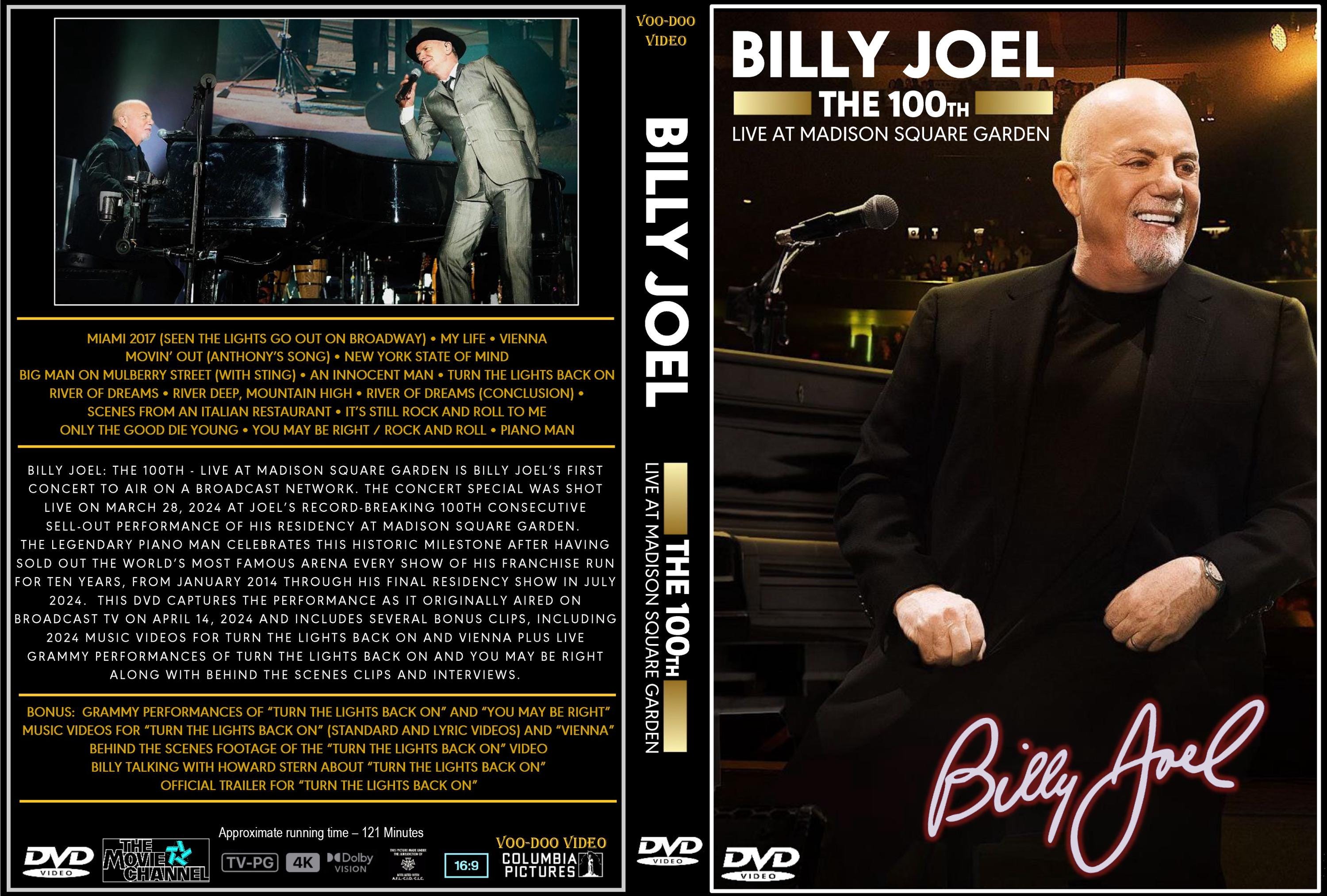 Billy Joel - the 100th - Live at Madison Square Garden [DVD] March