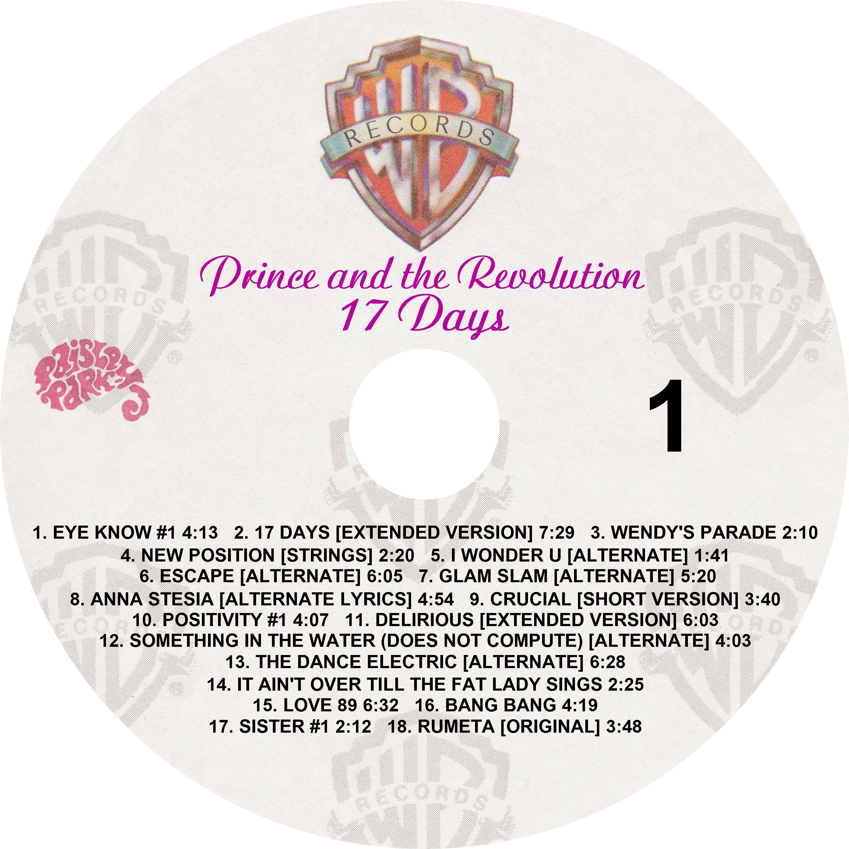 Prince - 17 Days [3-CD] the Family Album With Prince Vocals +