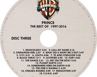Prince - the Best of 1997-2016 [4-CD] - Musicology Rainbow