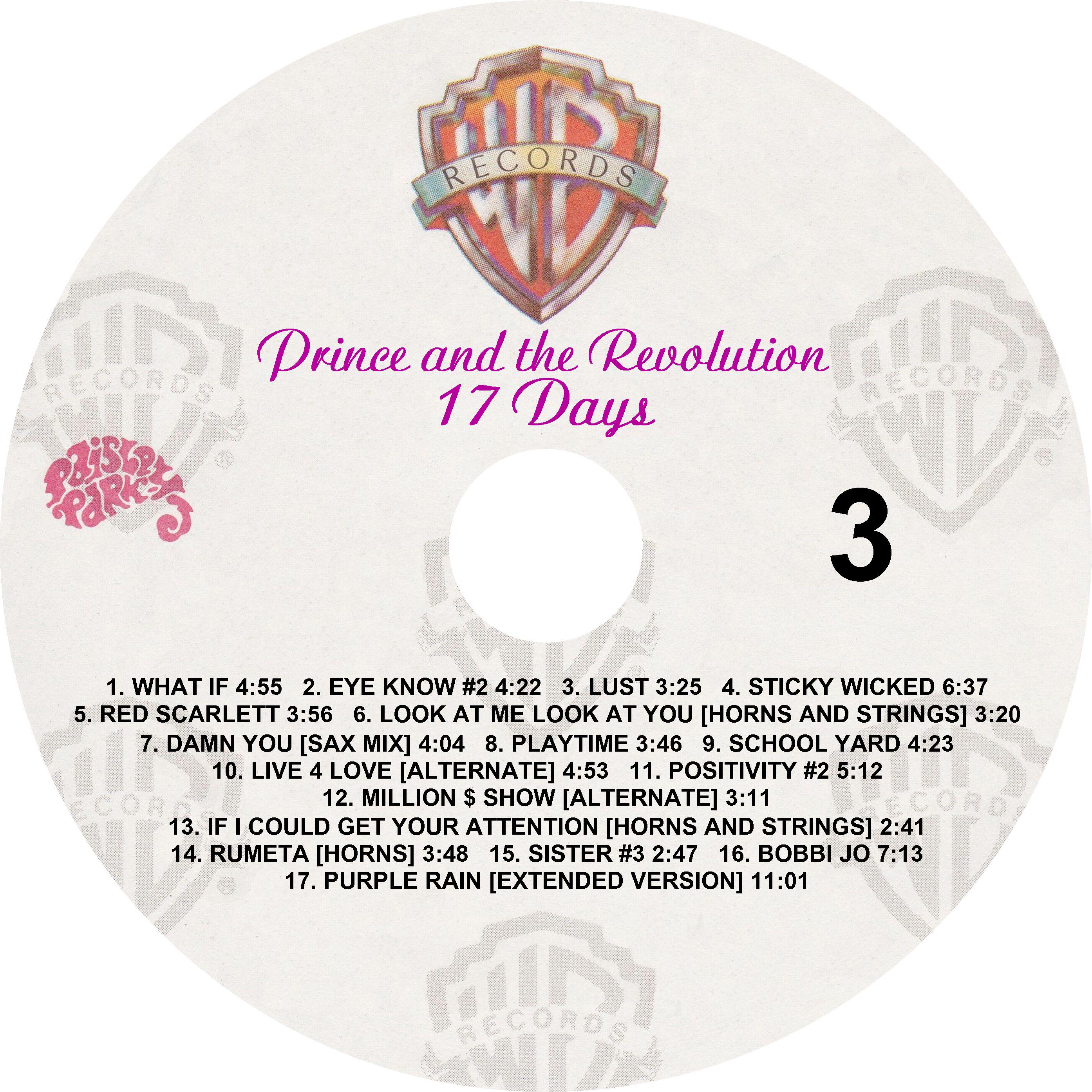 Prince - 17 Days [3-CD] the Family Album With Prince Vocals +