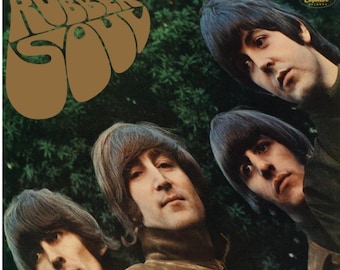 The Beatles Rubber Soul Vinyl LP - 1965 Capitol Records