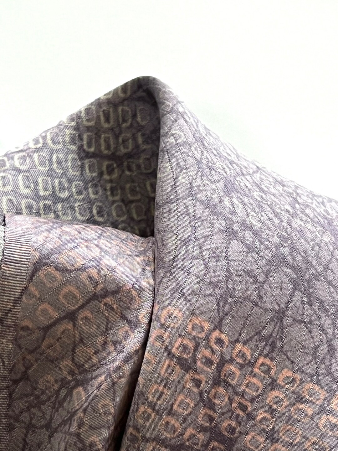 Sapporo – Clover Purple Oversized Silk Shirt