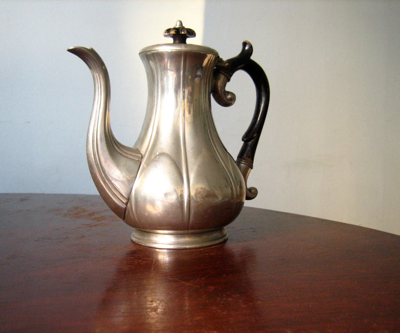 Antique English Pewter Coffee Pot James Dixon & Sons Sheffield Etsy