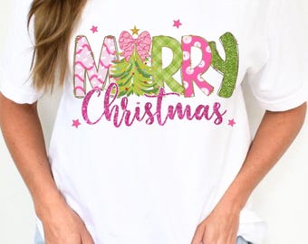 Merry Christmas DTF, Christmas DTF, png, Merry DTF, png