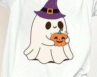 fantasma dtf, fantasma preppy dtf, png, fantasma di Halloween dtf