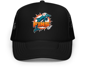 Gorra de camionero de espuma FINS TV