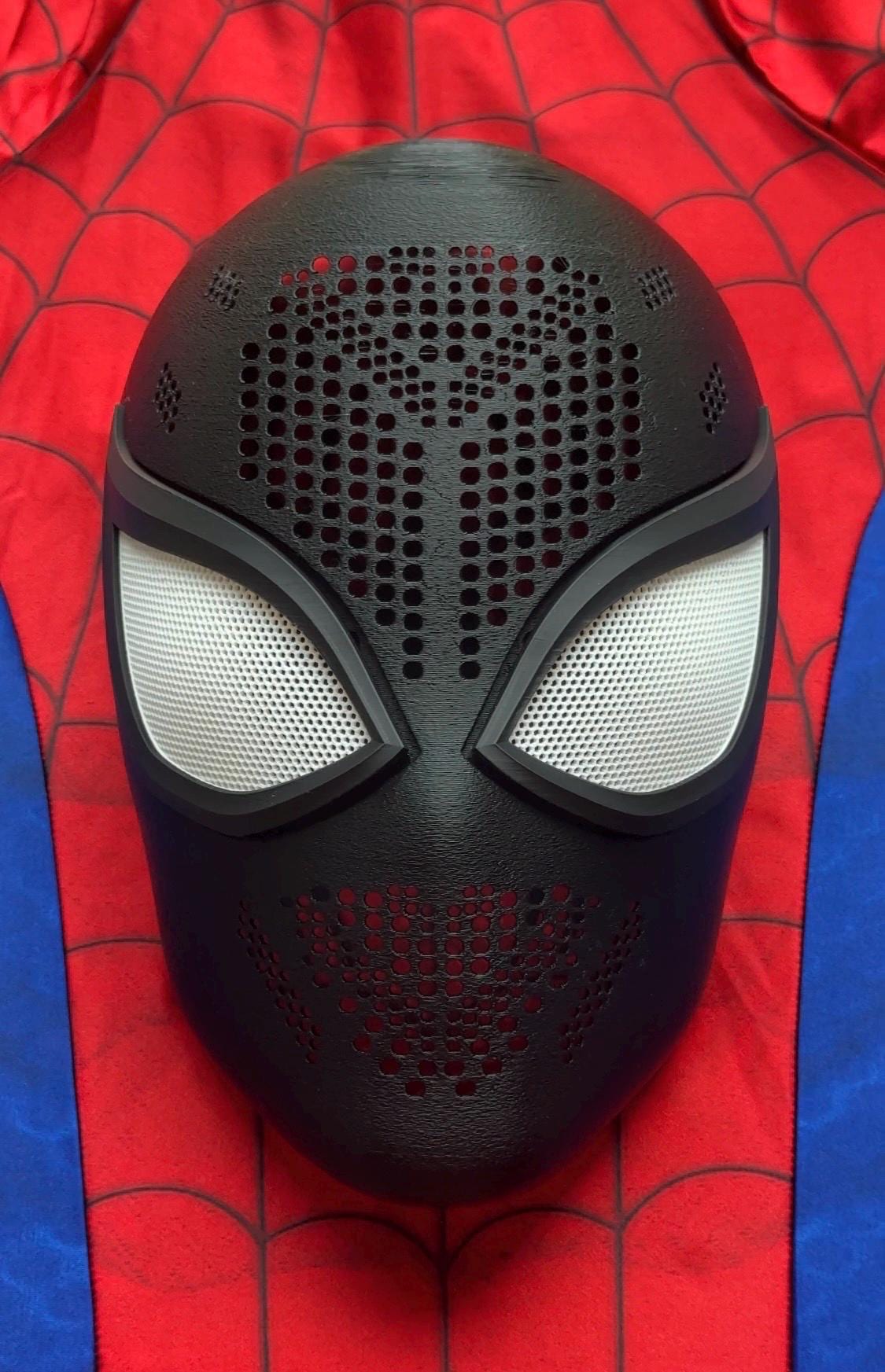 Spiderman Faceshell, Checcheto B Style, Custom 3D Printed Mask