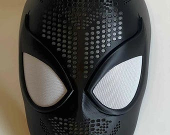 Spiderman Faceshell, Romita Jr Style, Custom 3D Printed Mask, Magnetic Lenses, Personalized Cosplay Prop, Durable PETG Faceshell
