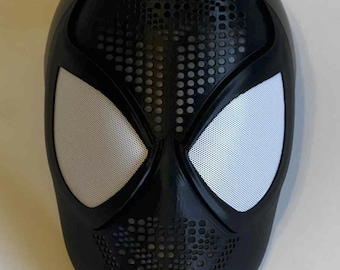 Máscara de Spiderman, estilo Bagley, impresa en 3D, con lentes magnéticas, accesorio de cosplay personalizado, fabricada en PETG resistente.
