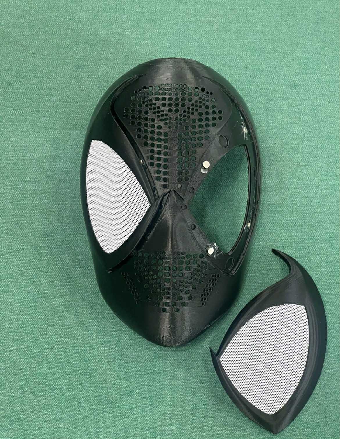 Capcom Masks Spiderman Faceshell, Marvel Vs Capcom Style, Custom 3D Printed Mask ...