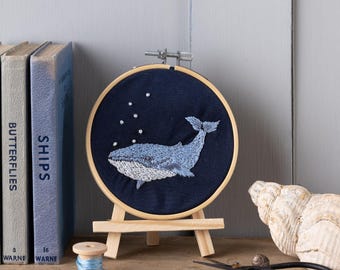 Zestaw do haftu miniaturowego wieloryba