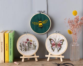 Zestaw do haftu ogrodowego – zestaw trzech sztuk