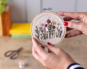 Zestaw do haftu miniaturowego ogrodu kwiatowego