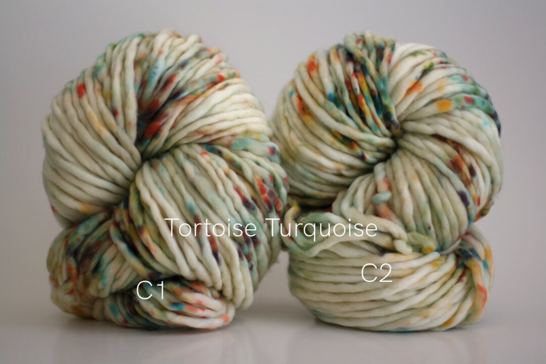 Lopi Style Yarn Wool Single Ply Hand Dyed SW Superwash Merino Super